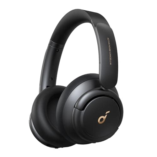 soundcore by Anker Q30 Hybrid Active Noise Cancelling Headphones with Multiple Modes, Hi-Res Sound, Custom EQ via App, 50H Playtime, Comfortable Fit, Bluetooth Headphones, Multipoint Connection